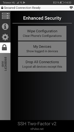 SSH Two-Factor Authentication Screen 3