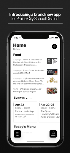 Android application Prairie City School District screenshort