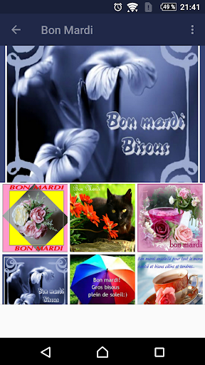 Android application Profite bien de ce Mardi screenshort