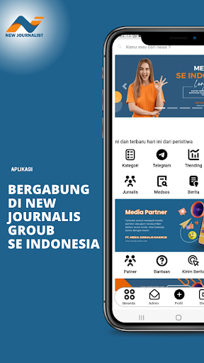 Journalist Groub - Berita News Screen 3