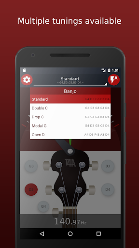Ultimate Banjo Tuner Screen 3