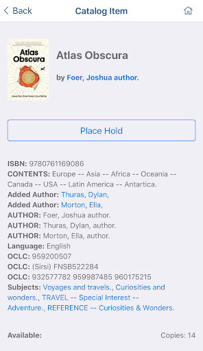 Alaska Library Catalog