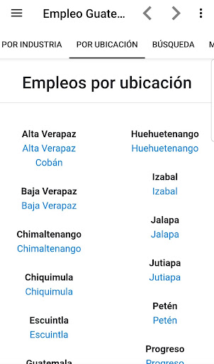 Empleo Guatemala Screen 2