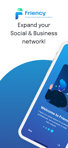 Android application Friency screenshort