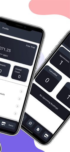 E-SalonHub-Agent Screen 2