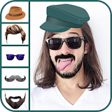 Man Hair Mustache Style Editor icon
