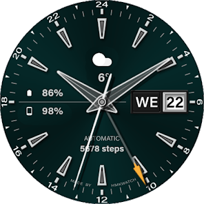 Captura de Pantalla 37 HMKWatch Analog 163 android