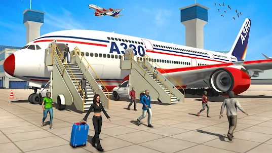 Real Flight Sim Airplane Games