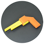 Cover Image of ดาวน์โหลด Origami weapon made of paper swords knives pistols 1.2 APK