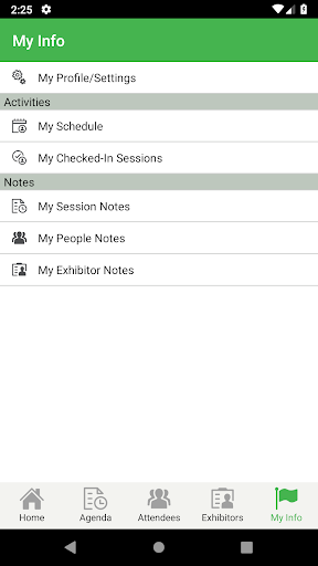 AWT Meetings Screen 3