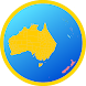 Mapa Australii i Oceanii