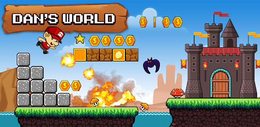 Super Dan's World - Run Game 1.0.8 screenshots 1