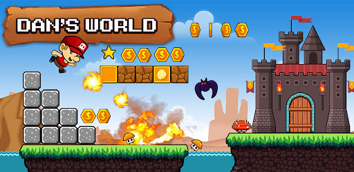 Super Dan's World - Run Game  screenshots 1