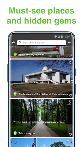Kaluga SmartGuide - Audio Guid Screen 3