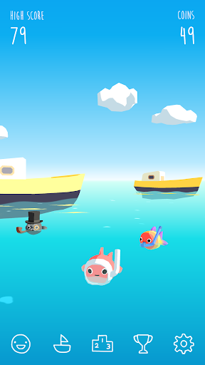 Android application Tap to Dive screenshort