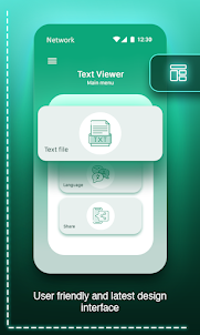 Text reader app View Text file