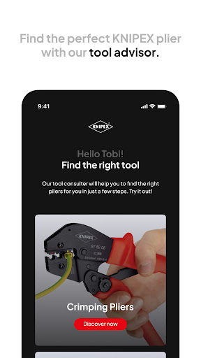 Android application KNIPEX screenshort