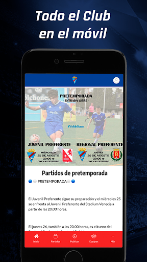 Android application CD Valdefierro screenshort