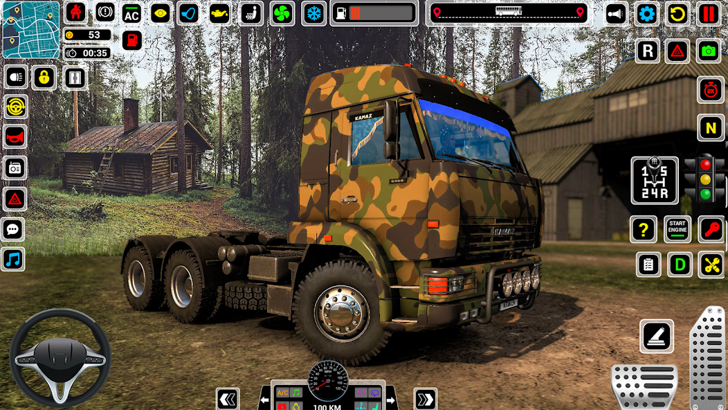 Modern Army Truck Simulator banner