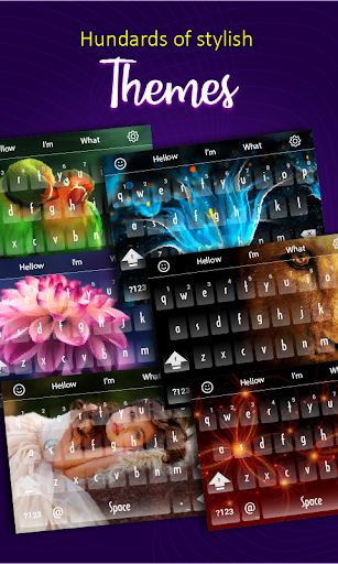 My Keyboard - Photo themes Screen 2