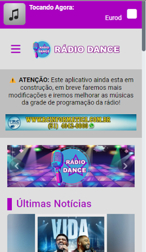 Rádio Dance Screen 2