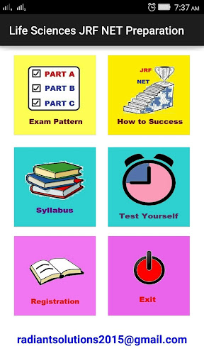 Android application Life Sciences for NET & All screenshort