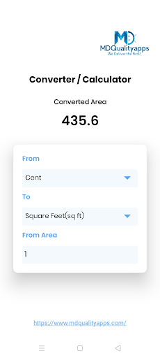 Unit Converter Screen 2