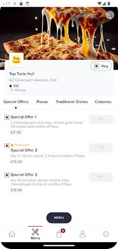 Top Taste Hull Screenshot