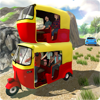 Tuk Tuk Rickshaw Driving Simulator Transport Games