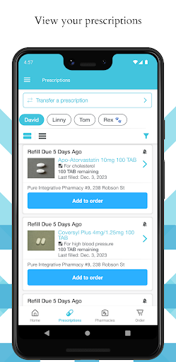 Android application PurePharmacy screenshort