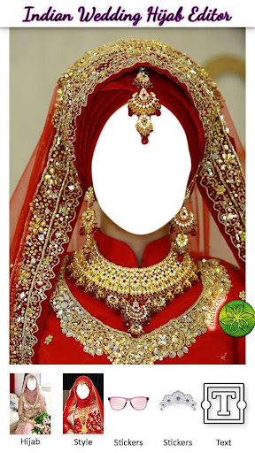 Indian Wedding Hijab Editor Screen 3
