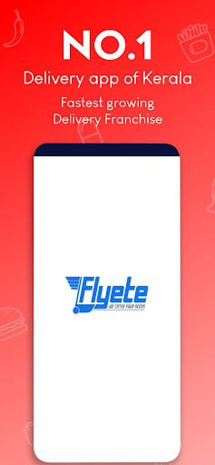 Android application Flyete Store Partners screenshort