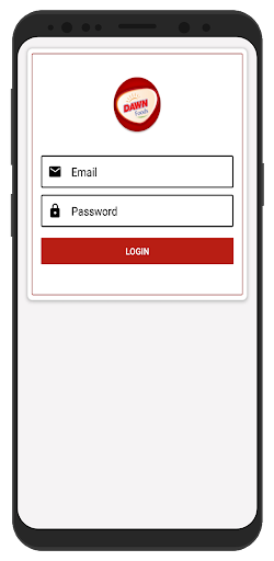 Android application Dawn Business to Business screenshort