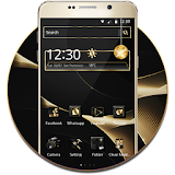 Gold Black Launcher icon