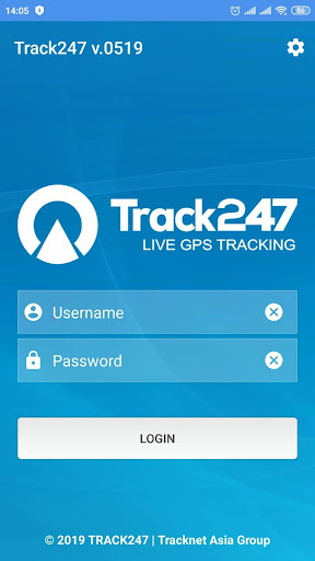 Android application Track247 screenshort
