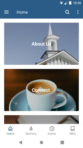 Android application Littleton Bible Chapel screenshort