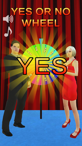 YES or NO wheel - spin to deci Screen 3