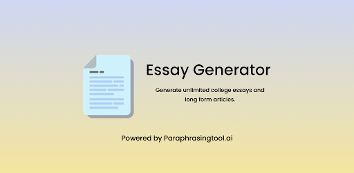 Essay Generator