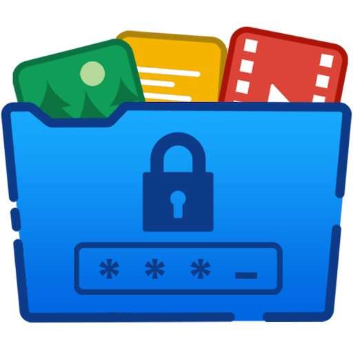 Folder, File & Gallery Locker  Icon