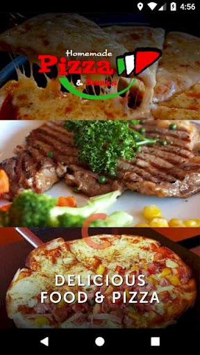 Android application Homemade Pizza & Steaks screenshort