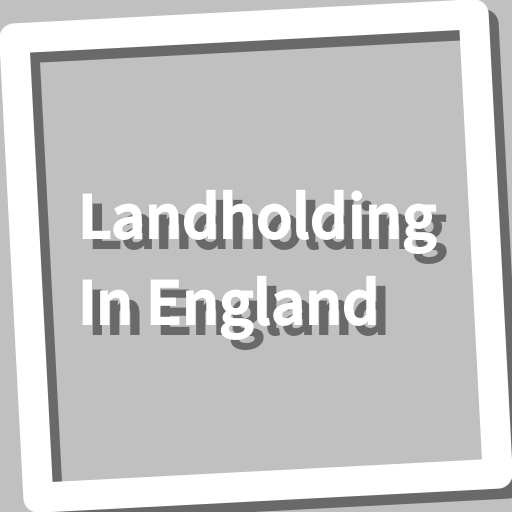 Book, Landholding In England logo