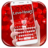 Red Love Heart Keyboard icon