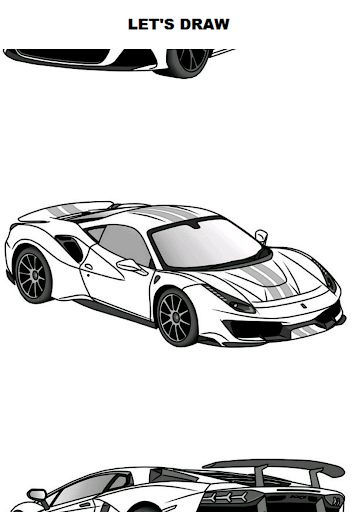Android application Draw Cars: Super screenshort