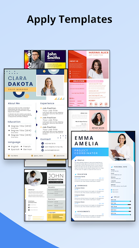 Resume Builder CV Maker Screen 3