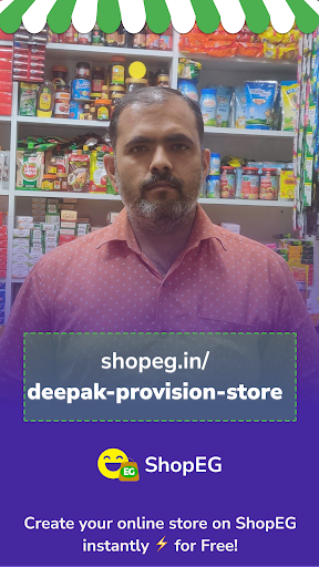 Android application ShopEG: Online Angadi screenshort
