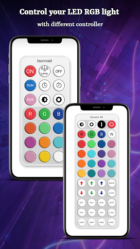 Android application LED Remote Control screenshort