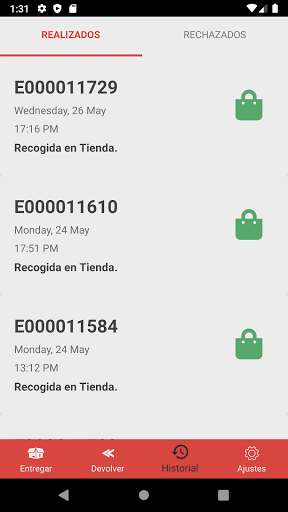 App establecimientos Eup Screen 3