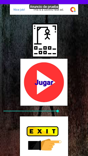 Android application Aplasta Letras screenshort