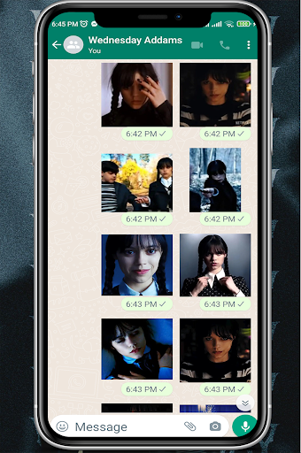Wednesday Addams Stickers 2023 Screen 3