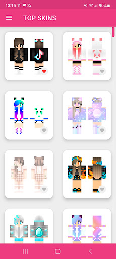 Girls Skins for Minecraft PE 11